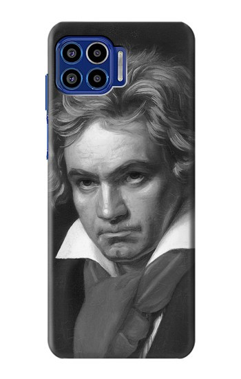 S1930 Beethoven Etui Coque Housse pour Motorola One 5G